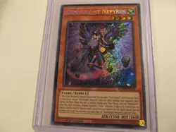 BLMM-EN021 Gem-Knight Nepyrim Secret Rare Yu-Gi-Oh Card 1st Edition New - Image 1