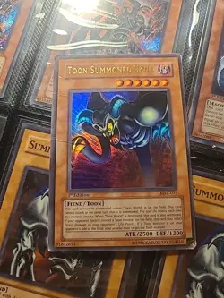 Yugioh Toon Summoned Skull MRL-073 Ultra Rare 1st Edition - Image 1