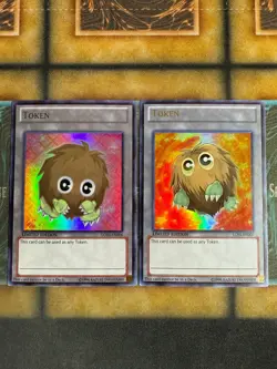 Yugioh Kuriboh Token LC03-EN007 + LC03-EN006 Ultra Rare Set of 2 NM - Image 1