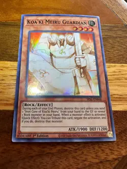 Koa'ki Meiru Guardian SESL-EN048 1st Edition Super Rare PL + BONUS - Image 1