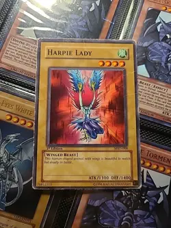 Yu-Gi-Oh Harpie Lady 1st Edition (Original Artwork) MRD-008 (Uncensored) - Image 1