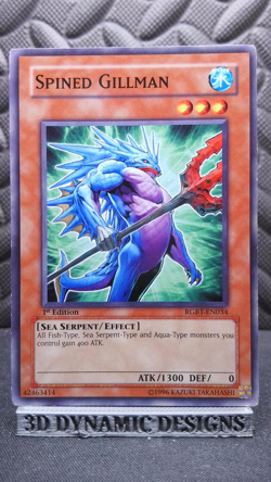 | Yugioh Spined Gillman RGBT-EN034 1st Edition Raging Battle LP 🔥 | - Image 1