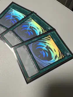 Mystical Space Typhoon (Ghost Rare) GLD5-EN038 X3 - Image 2