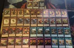 Yugioh Jurrac Deck W/ Extra Deck + Bonus - Image 1