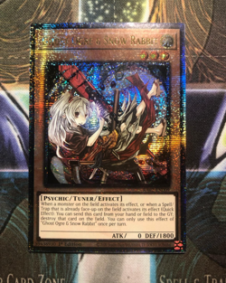 *** GHOST OGRE & SNOW RABBIT *** QUARTER CENTURY SECRET RARE RA02-EN009 YUGIOH! - Image 1