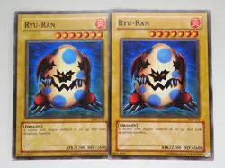 2x YUGIOH! MAGIC RULER SDP-003 MRL-070 RYU-RAN UNLIMITED COMMON - Image 1