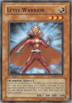 Level Warrior - DP09-EN007 - Common - 1st Edition - Lightly Played - Image 1