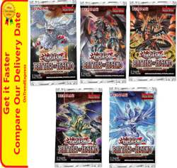 68 x1st Edition YU-GI-OH! TCG Battles of Legend Armageddon All Foil Card Packs - Image 1