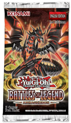 68 x1st Edition YU-GI-OH! TCG Battles of Legend Armageddon All Foil Card Packs - Image 3