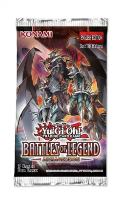 68 x1st Edition YU-GI-OH! TCG Battles of Legend Armageddon All Foil Card Packs - Image 4