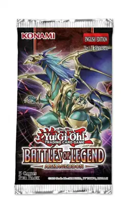 68 x1st Edition YU-GI-OH! TCG Battles of Legend Armageddon All Foil Card Packs - Image 5