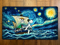 One Piece Gogh-ing Merry One Piece TCG Playmat Without Zones | Stitched Edges - Image 1