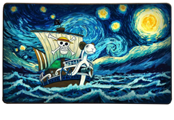 One Piece Gogh-ing Merry One Piece TCG Playmat Without Zones | Stitched Edges - Image 2