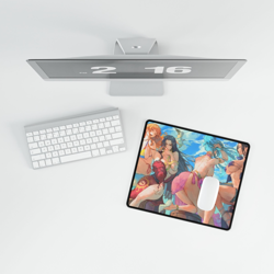 nami, boa, vivi, robin ワンヒース One Piece CCG TCG Playmat Desk Mat Gaming Mouse Pad - Image 4