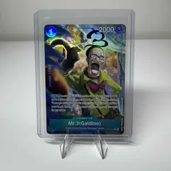 Mr.3 Galdino R Alt Art PRB02 OP09-056 One Piece Premium Booster 2 English - Image 1