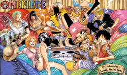 One Piece TCG Playmat | Straw Hat Pirates Crew | Nami | Anime TCG Mousepad | USA - Image 1