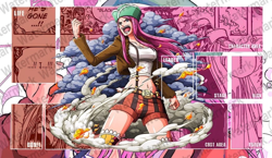 One Piece CCG Playmat Mat Jewelry Bonney Waifu Pad - Mousepad - Image 1
