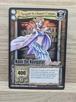 2006 One Piece Passage to the Grand Line CCG Nami Dancer Foil Card CH098 (95) - Image 1