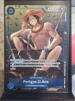 Bandai Portgas.D.Ace [Promo] P-074 One Piece CCG Promo Cards ENGLISH READ - Image 1