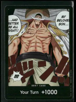 One Piece Two Legends English NM-MT Unplayed OP08 Don!! Your Turn Foil A1 - Image 1
