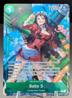 One Piece Baby 5 OP05-034 Alt Art Rare PRB01 - Premium Booster The Best Set NM - Image 1
