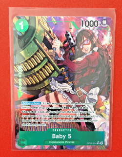 Baby 5 OP05-034 R (Alt Art) Awakening Of The New Era One Piece Card English - Image 2