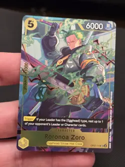 Roronoa Zoro (One Piece Day Dallas 2025) OP07-113 One Piece Promotion Cards Foil - Image 1
