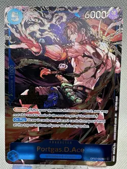 OP07-053 Winner 3rd Anniversary Portgas.D.Ace Promo One Piece Card English - Image 2