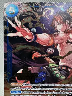 OP07-053 Winner 3rd Anniversary Portgas.D.Ace Promo One Piece Card English - Image 3