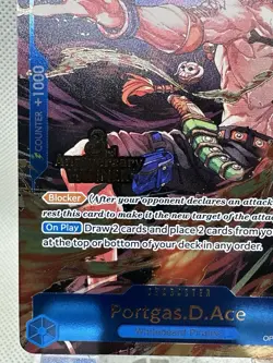 OP07-053 Winner 3rd Anniversary Portgas.D.Ace Promo One Piece Card English - Image 4
