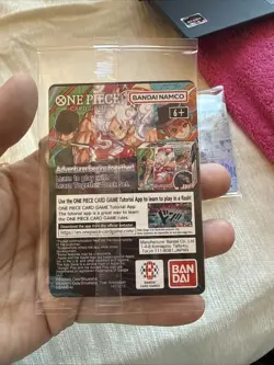 Bandai One Piece CCG Monkey.D.Luffy P-055 US Voyage Promo Character Card - Image 3