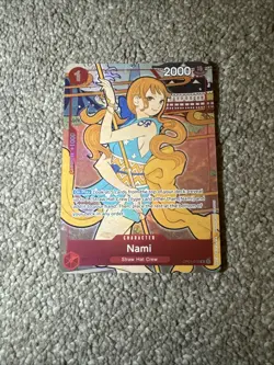 One Piece TCG Nami Card OP01-016 1st Anniversary Set English Edition - Image 1