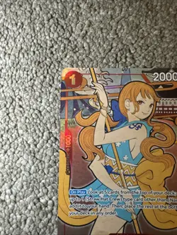 One Piece TCG Nami Card OP01-016 1st Anniversary Set English Edition - Image 4