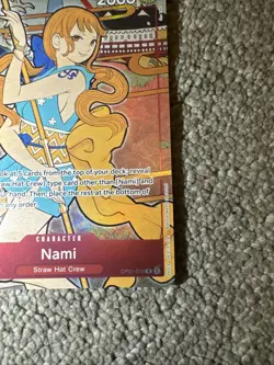 One Piece TCG Nami Card OP01-016 1st Anniversary Set English Edition - Image 5