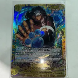 Bandai One Piece Bartholomew Kuma-OP12-119 SEC Holo 7000 Power Character Card - Image 1