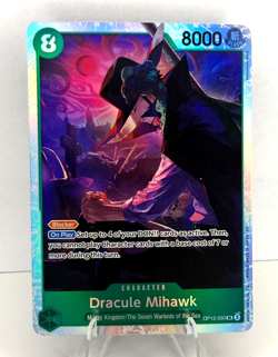 One Piece CCG - OP12-030 - Dracule Mihawk - Legacy of the Master Foil - Image 1