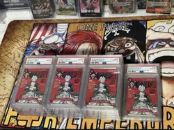 One Piece Monkey D. Luffy ST21-014 Magazine Promo Card PSA 10 - Image 1