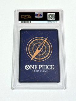 One Piece A Fist of Divine Speed - Kuzan Rare Alternate Alt Art #OP11-084 PSA 10 - Image 2