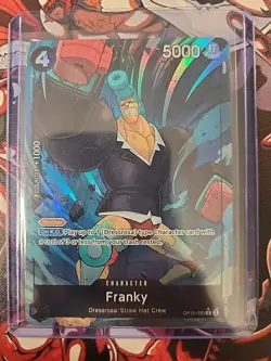 One Piece Royal Blood English Franky OP10-090 Rare Alt Art - Image 1
