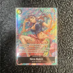 Namco One Piece CCG Nico Robin OP12-087 (Alternate Art) SR Legacy of the Master - Image 1