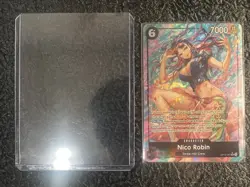 Namco One Piece CCG Nico Robin OP12-087 (Alternate Art) SR Legacy of the Master - Image 5
