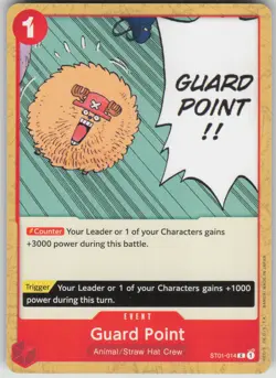 One Piece TCG Guard Point C Revision Pack Cards ST01-014 - Image 1