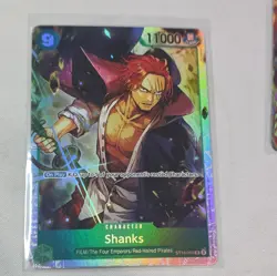 One Piece TCG Shanks ST16-004 Super Rare Foil Near Mint English - Image 1