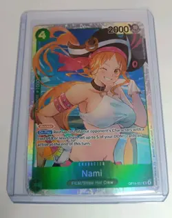 Nami OP14-031 SR Super Rare The Azure Sea’s Seven One Piece TCG English - Image 1