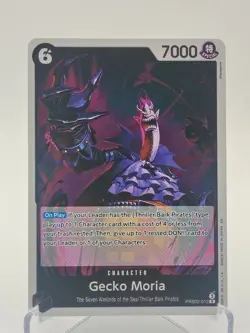 PRB02-013 [R] - Gecko Moria- NM - One Piece TCG - Premium Booster - Vol. 02 - EN - Image 1