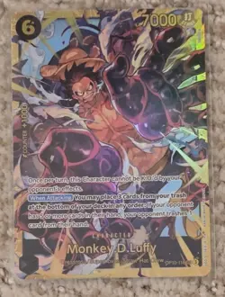 OP10-118 Monkey.D.Luffy SEC Alt Art One Piece TCG English Card - Image 1