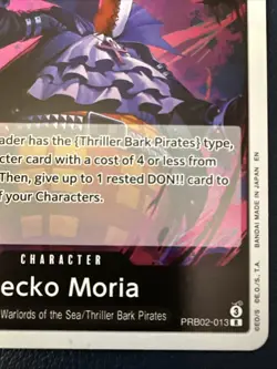 Gecko Moria PRB02-013 Premium Booster -The Best- Vol. 2 Foil - Image 5