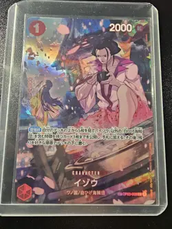 Izo (SP Alt Art) OP03-003 R 500 Years in the Future ONE PIECE Card Game Japanese - Image 1