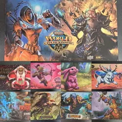 World of Warcraft TCG Playmats USED- Many variations - YOU PICK - Free Shipping! - Image 1