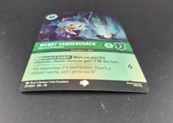Disney Lorcana Webby Vanderquack - Mystery Enthusiast 211/204 Whispers in the We - Image 3